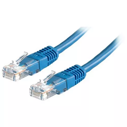 Cable de Red Cat5e 0.5m Azul Patch Cord 0210019