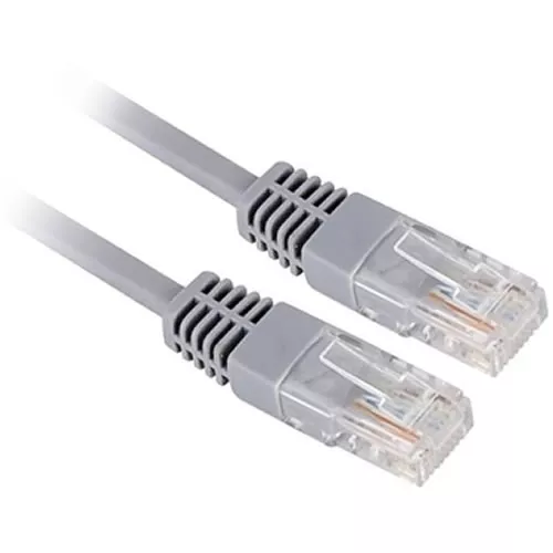 Cable de Red Cat5e 0.5m Gris Patch Cord 0210020
