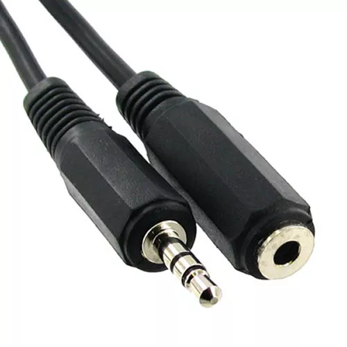 Cable de audio jack 3,5 MM A 3,5 MM M-H 1,5 mts pn 0150063