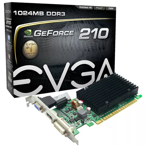 Video GeForce GT210 1GB DDR3 DVI HDMI 01G-P3-1313-KR    