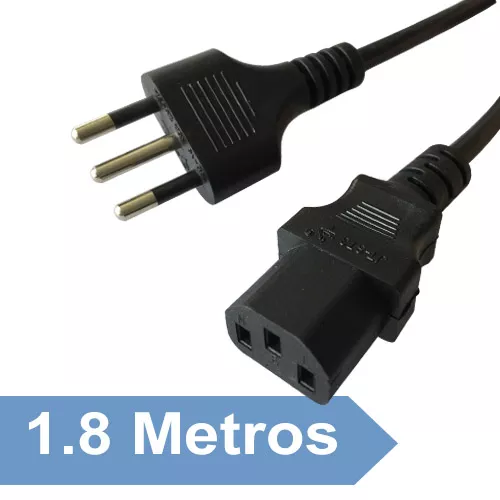 Cable de Poder PC 1.8m -  9042