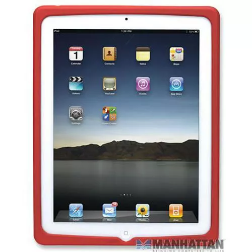 Carcasa Protectora iPad Red/Blue SILICONA 450218
