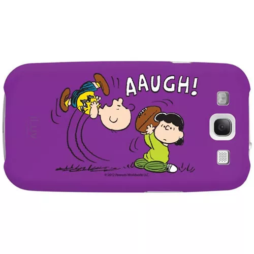Outlet - Case SNOOPY pocket para Galaxy S3, color Purpura, pniSS254CPUR