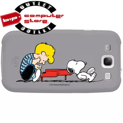 Outlet - Case Snoopy pocket Gris, para Galaxy S3, pniSS254SSGRY