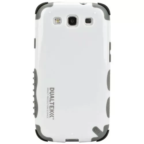 Outlet - Case Dualtek Blanco/Gris para Galaxy S3, pn02-001-01675