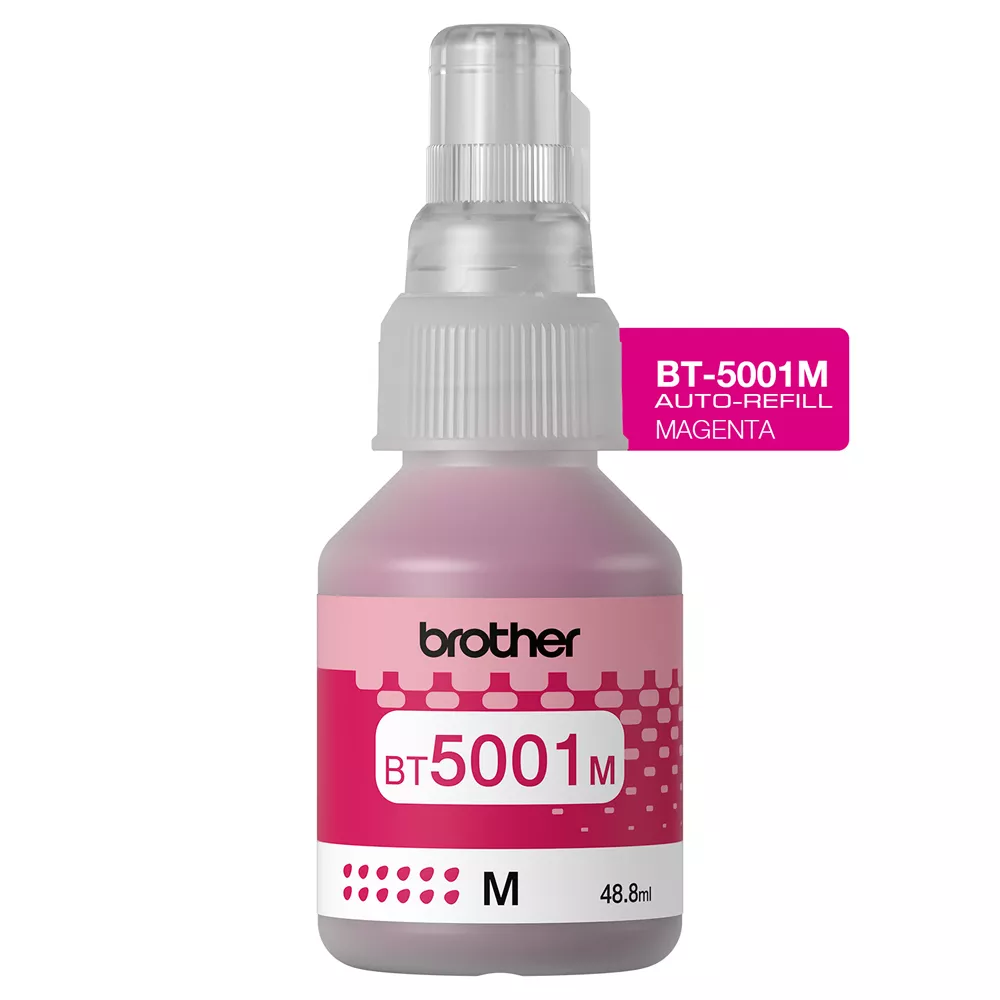 Botella de Tinta Magenta de Súper alto rendimiento 5.000 páginas   PN:BT5001M BNBR220923