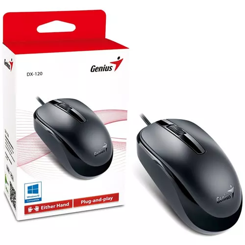 Mouse DX-120 USB G5 Negro pn: 31010105100