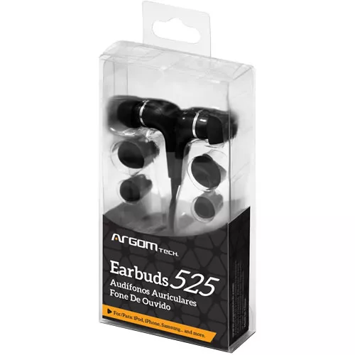 Audifono Earbuds 525 negro  pn: ARG-HS-0525B