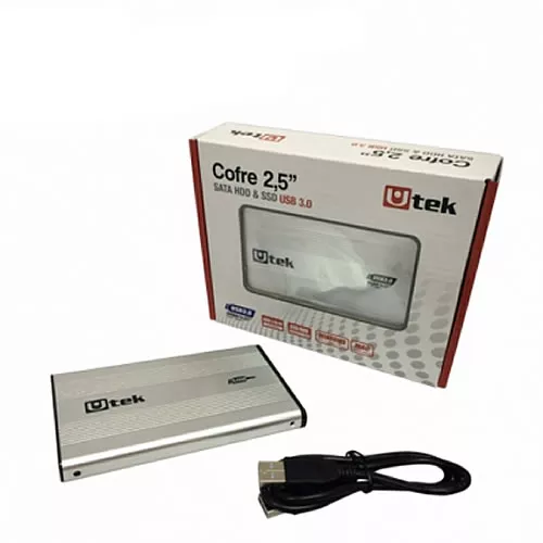 Cofre 2.5 SATA a USB 3.0 Silver 