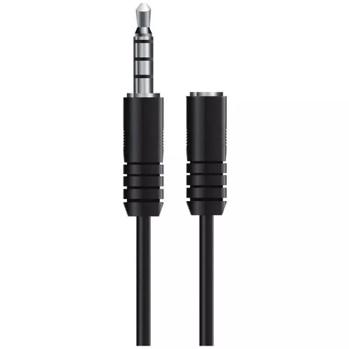 Cable extension de audio 1.5mts  3.5mm macho/hembra  pn: ARG-CB-0038