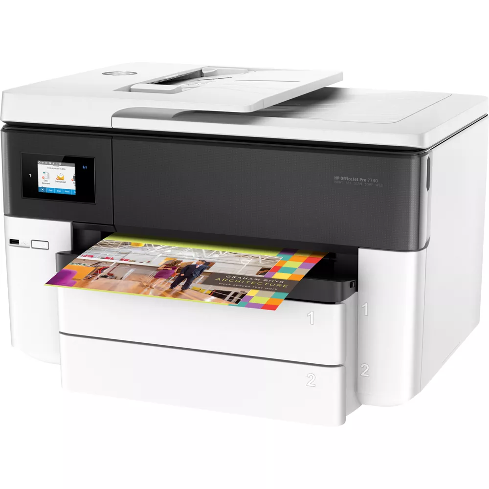 Multifuncional HP Officejet Pro 7740 Formato A3 All-in-One - Impresora multifunción - color - G5J38A#AKY