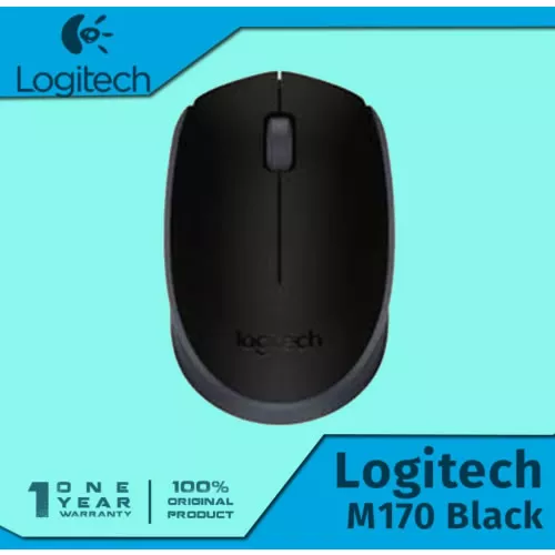 Mouse Inalámbrico Logitech Negro M170 - 910-004940 BTSOF22