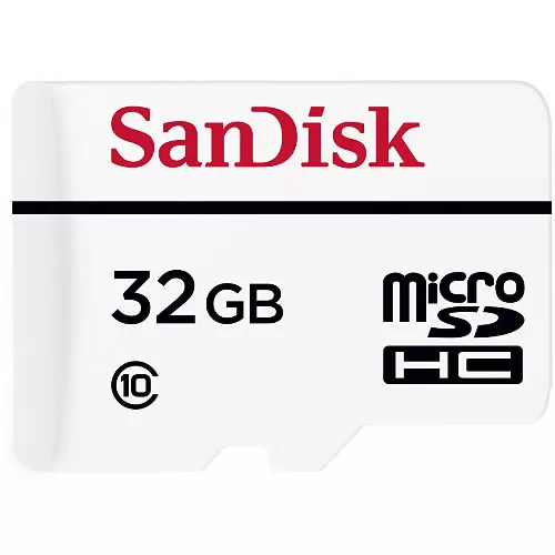 Memoria 32GB microSD Monitoreo de video alta resistencia C/Adaptador  pn:SDSDQQ-032G-G46A