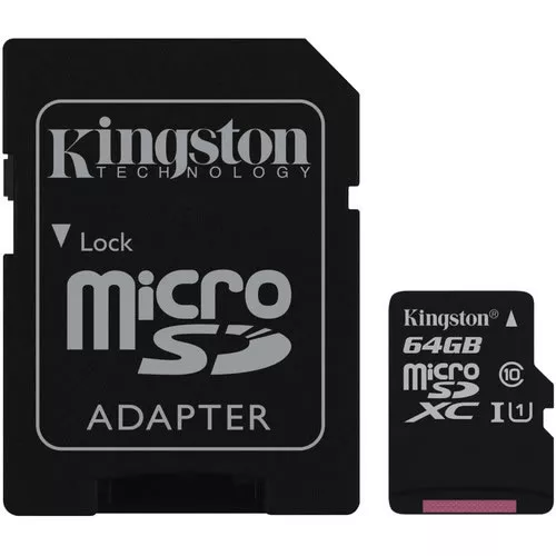 Memoria 64Gb MicroSDHC/SDXC class 10 C/adaptador  pn.SDCS/64GB