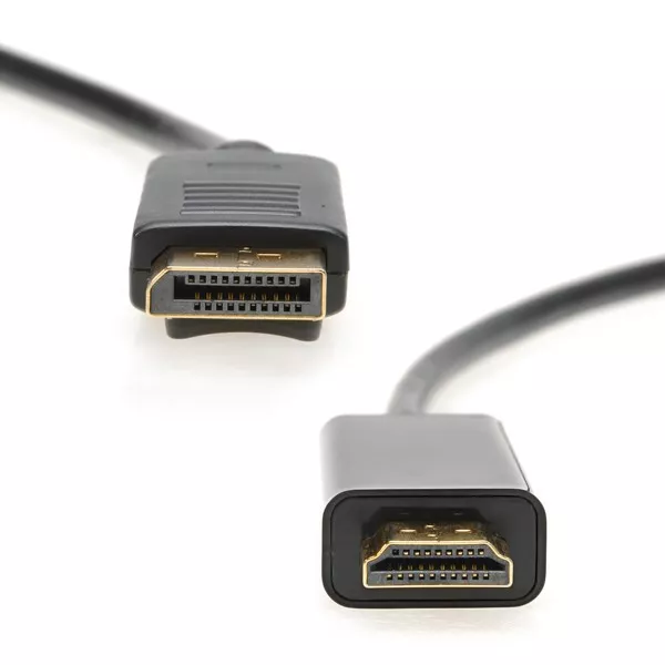 Cable Display Port Macho a HDMI Macho, 2 Mts, Negro - 9255