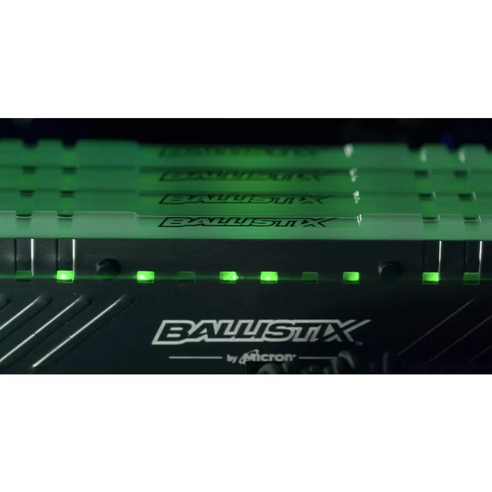 Ballistix Tactical Tracer UDIMM 8GB RGB DDR4 2666MHz pn: BLT8G4D26BFT4K