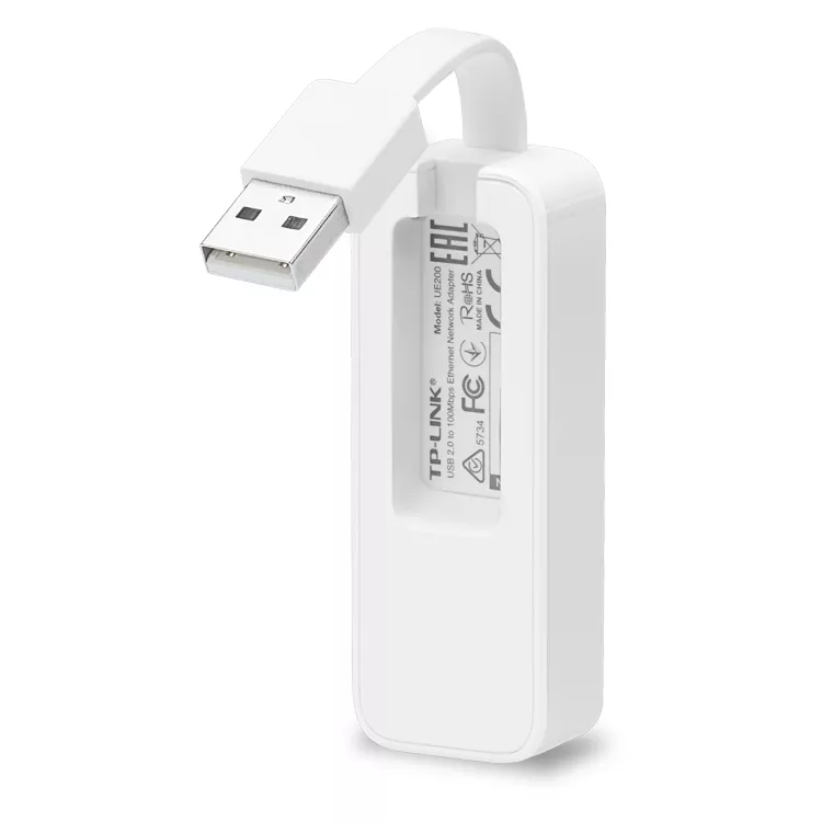 Adaptador USB 2.0 + puerto Ethernet RJ45 Red pn: UE200
