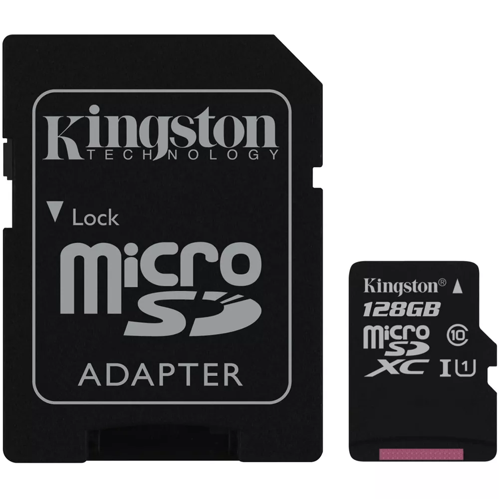 Memoria 128Gb MicroSDHC/SDXC class 10 C/adaptador  pn.SDCS/128GB
