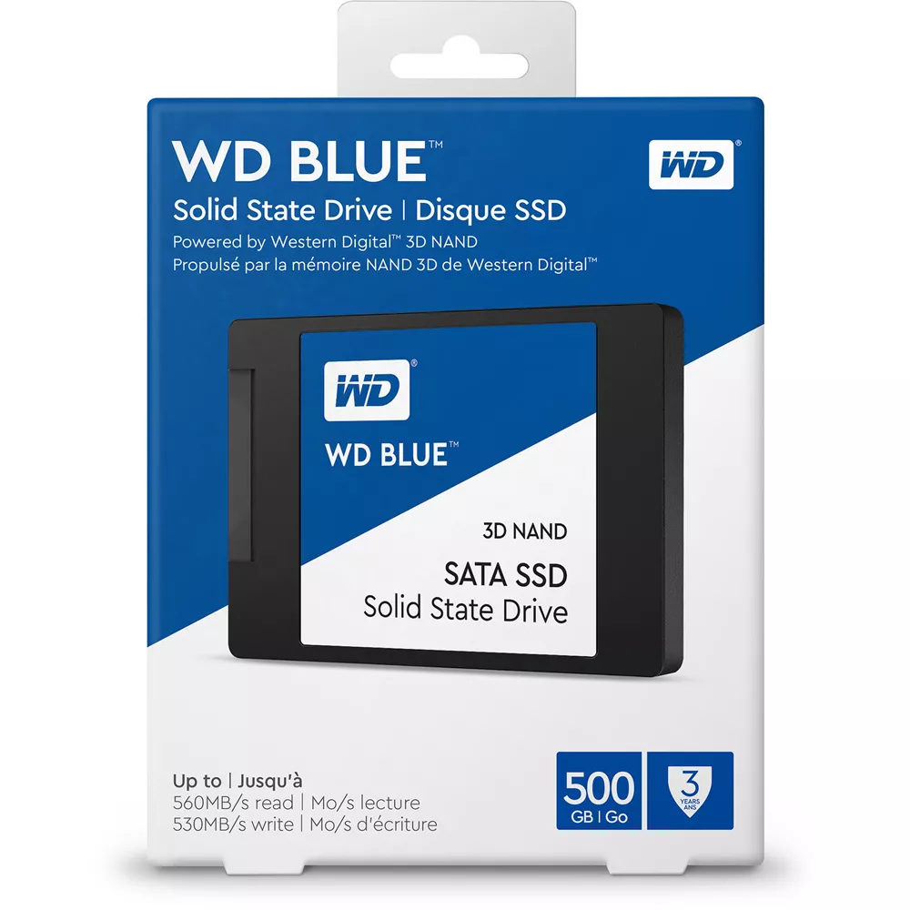 500GB SSD Blue  2.5