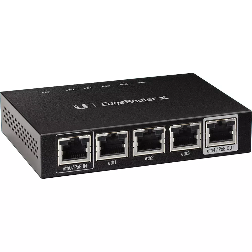 Router ER-X  5xGigE  PoE 1xIn/Out 260kpps 64Byte  pn  ER-X
