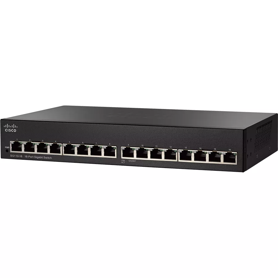 Switch SG110-16-NA unmanaged 16 x 10/100/1000 rack mou