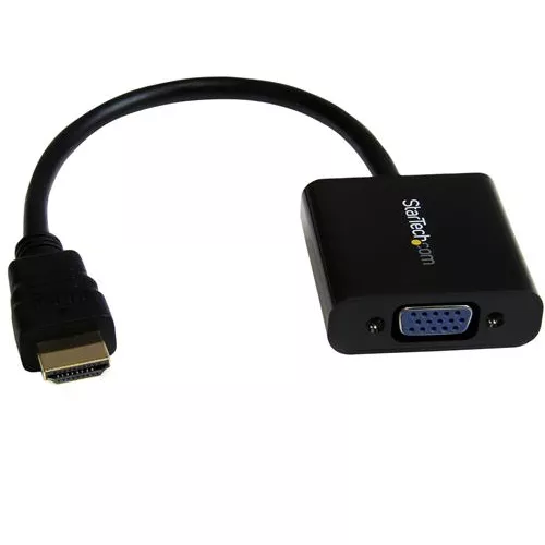 Adaptador activo Conversor de Video HDMI a VGA HD15 pn.HD2VGAE2