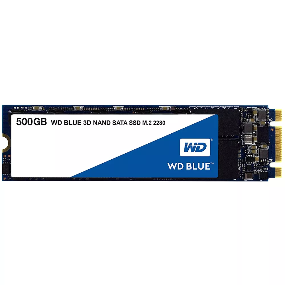 500GB M.2 SSD Blue  M.2 Int SATA 3 pn WDS500G2B0B