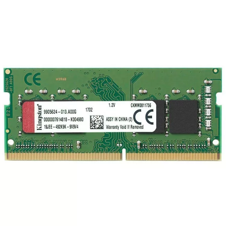 16GB 2666MHZ DDR4 SODIMM NON-ECC pn   KVR26S19D8/16