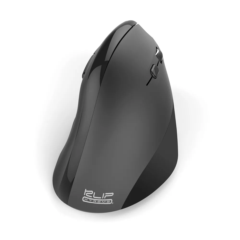 Mouse vertical inalámbrico 2.4 Ghz negro hasta 1600 DPI - KMW-390