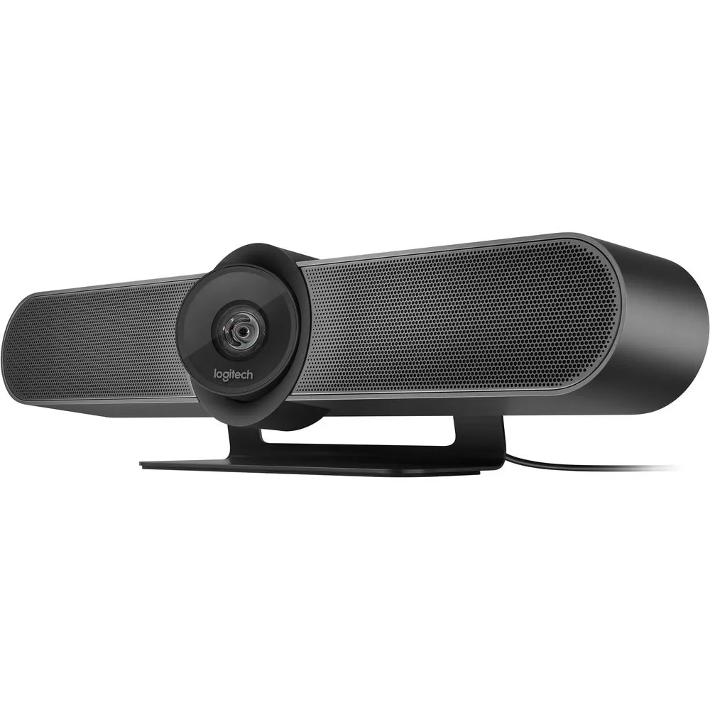 Cámara de videoconferencias Logitech MeetUp, 4K Ultra HD, Bluetooth, 120°