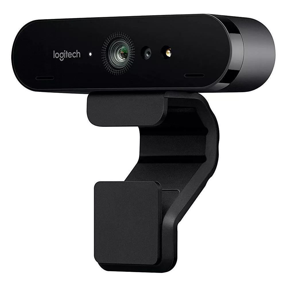 Webcam BRIO c/micrófono, 4K UltraHD, 4096 x 2160 Pix, USB 3.0, Zoom FullHD 5x pn.960-001105