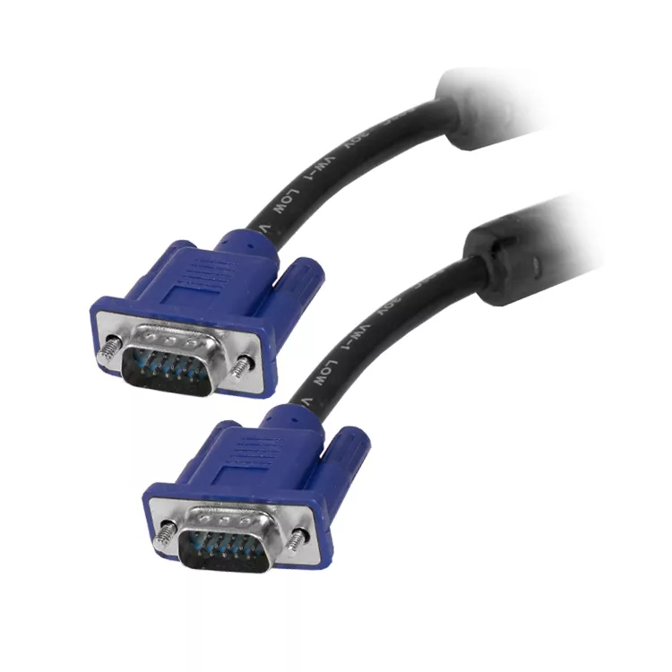 Cable VGA 10M. m/m conector azul