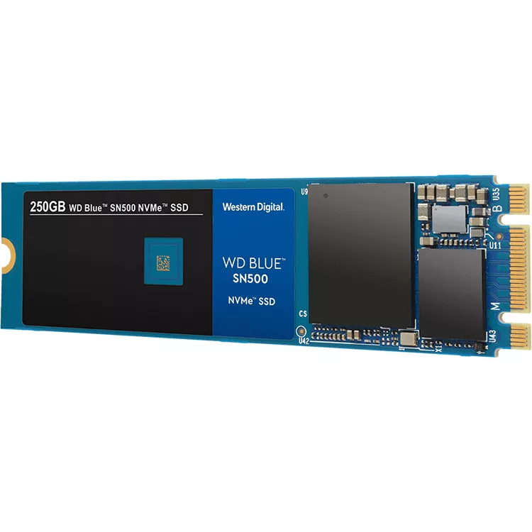  250gb SSD Blue  M2 Int SN500 NVMe  pn WDS250G1B0C