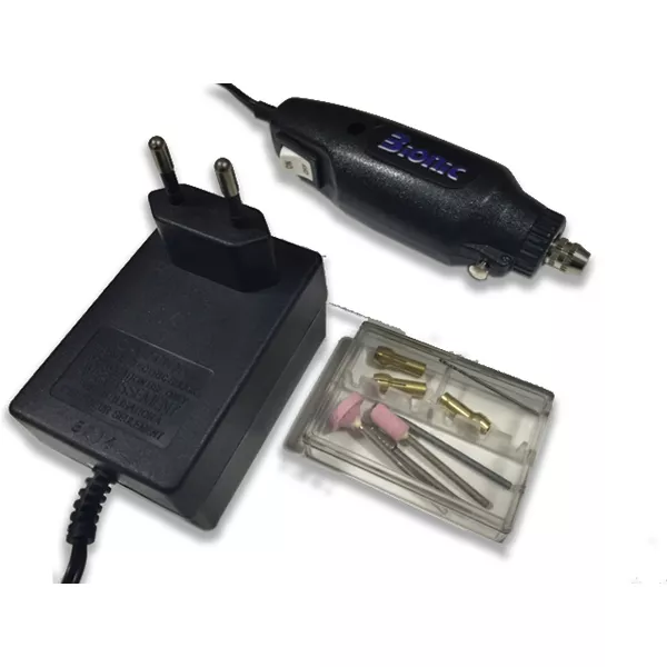 Mini taladro xcon accesorios + adaptador corriente pn: 487585