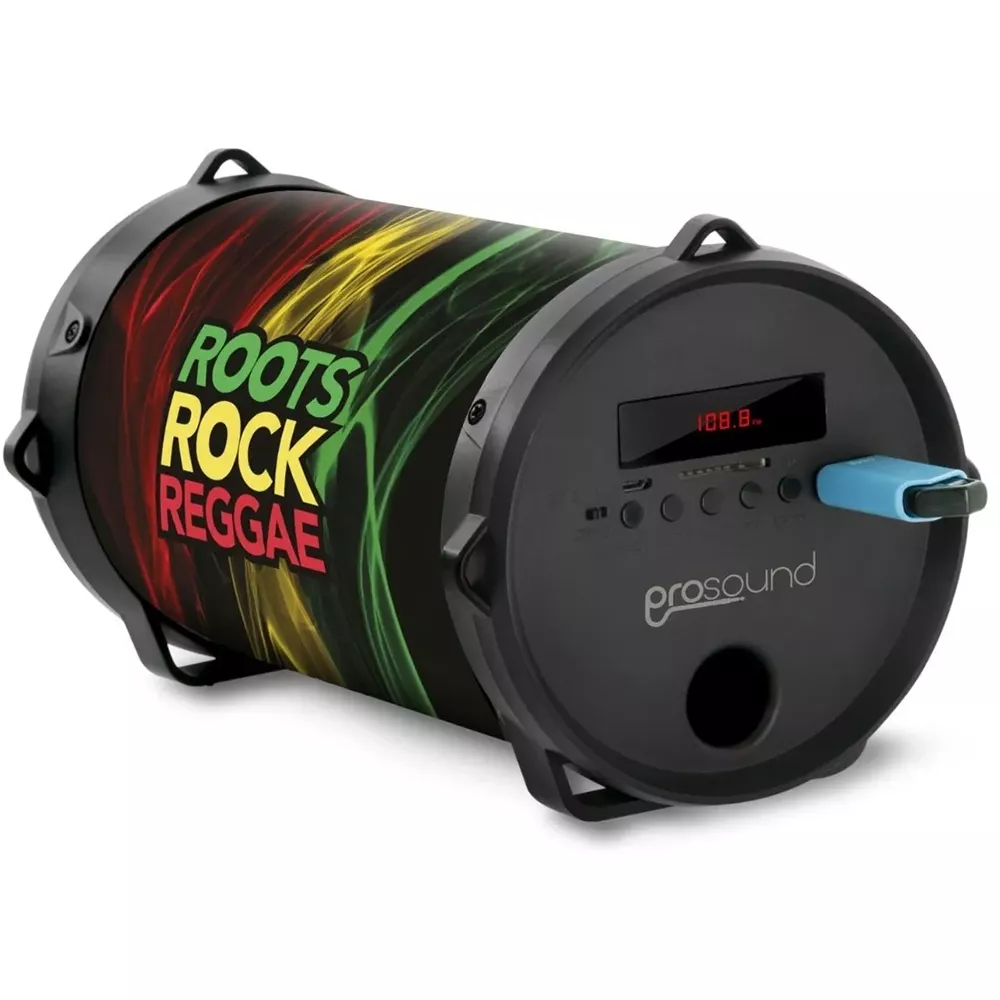 Parlante Bazooka LED Bluetooth Portatil  PX-75 Diseño Music pn 32PRXPX75  DDN22