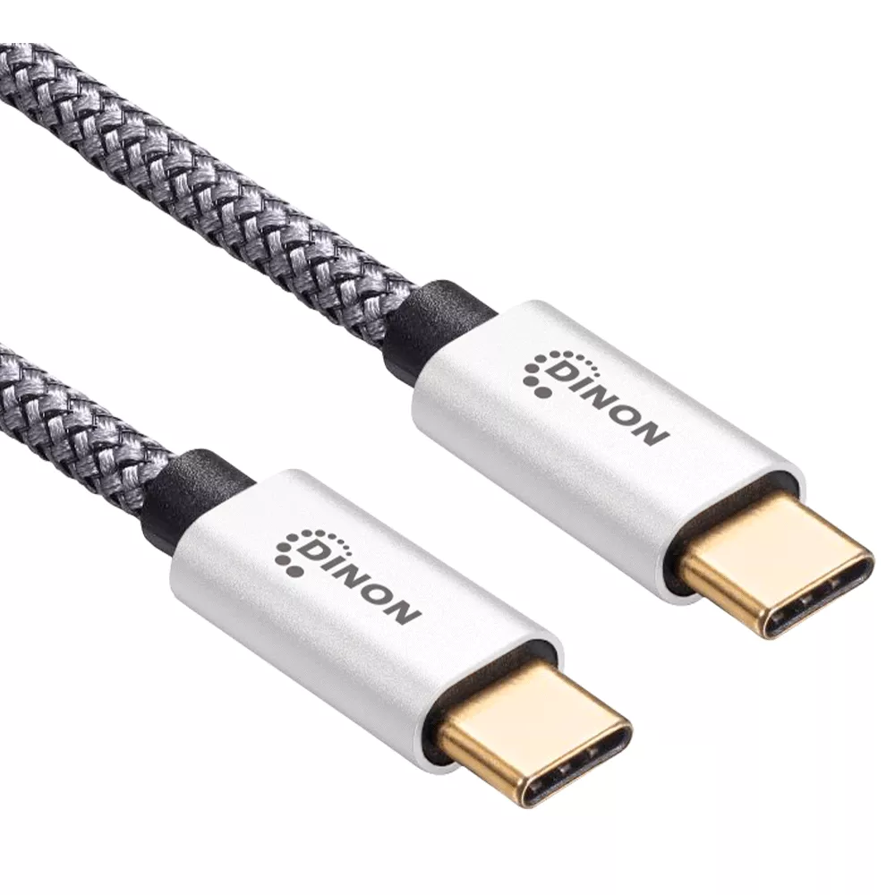 CABLE (Tipo C) USB-C A USB-C 3.1, 10GBPS, 3MTS, CONECTOR METALICO, BLANCO - NP: 9783