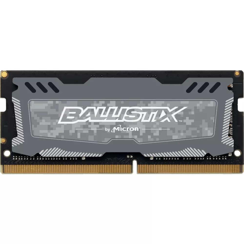 Memoria 8GB BALLISTIX SODIMM SPORT LT GREY DDR4 2666 mhz - BLS8G4S26BFSDK
