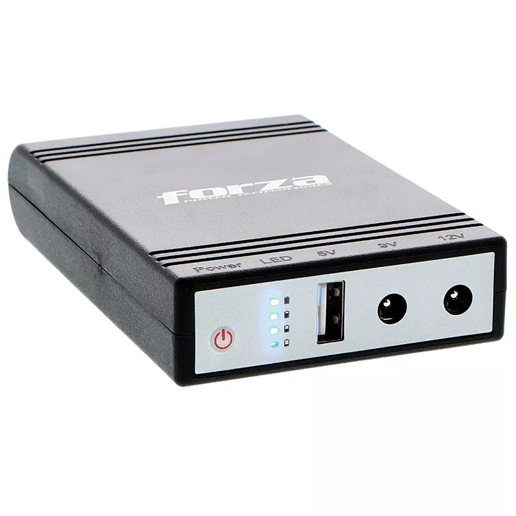 Forza Mini-UPS Portatil DC 14watts USB 5-9-12V - DC-140USB