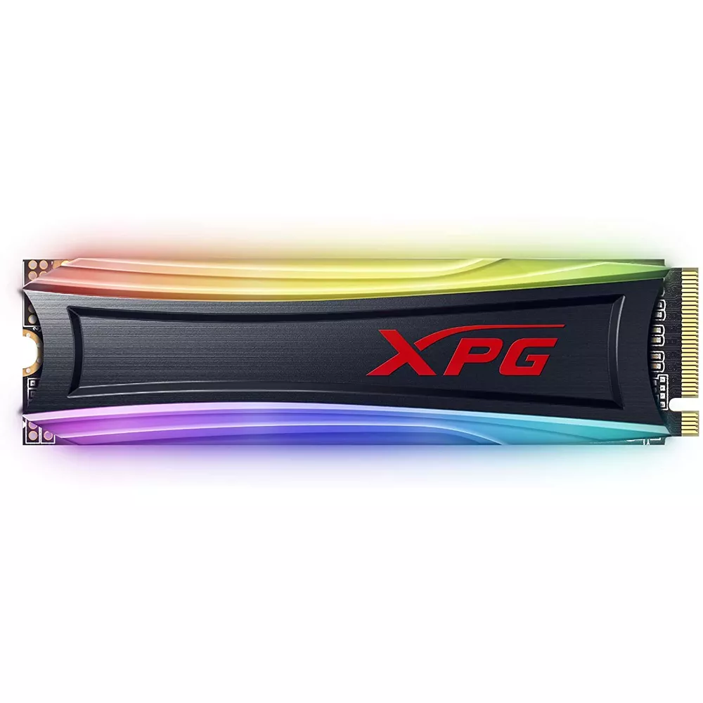 SSD GAMER 1TB XPG Spectrix S40G RGB PCIe Gen3x4 M.2 2280, W 3500MB/s, R 3000MB/s - AS40G-1TT-C