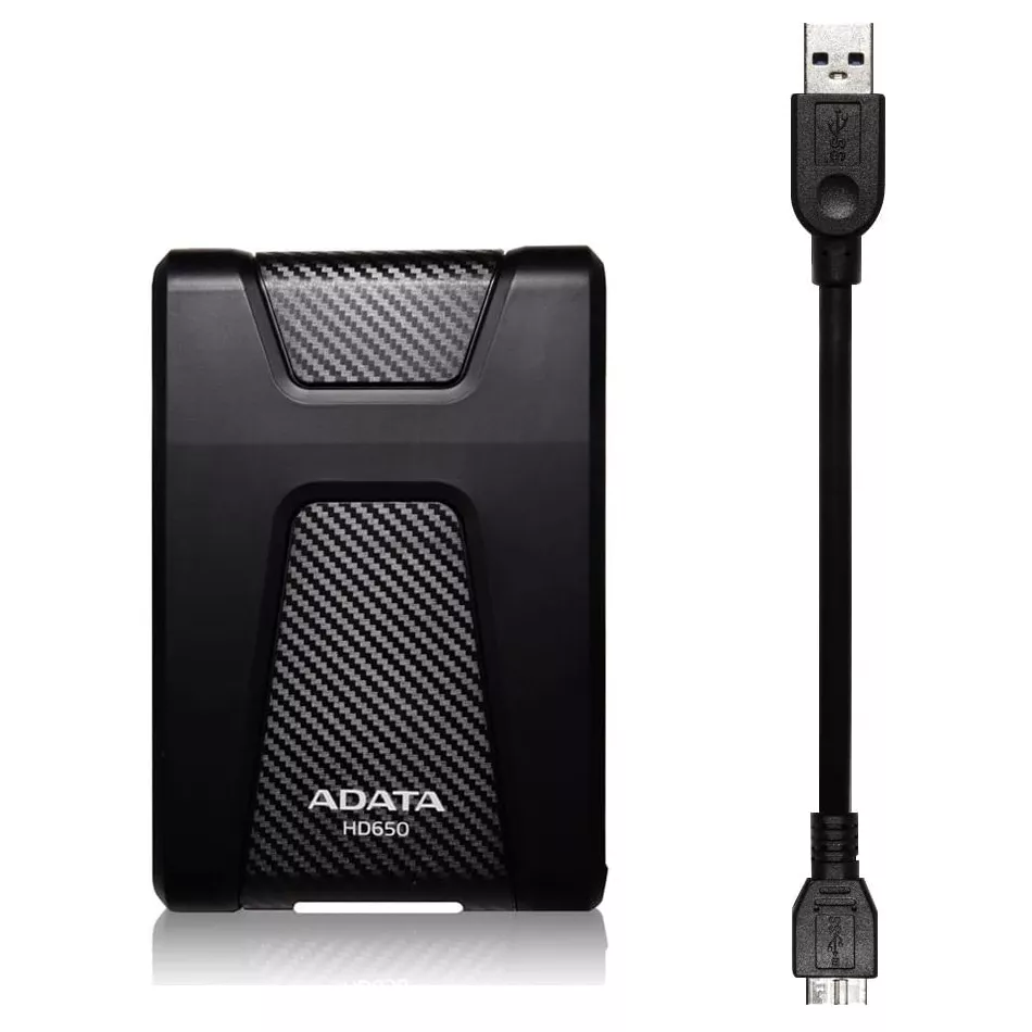 ADATA DISCO EXTERNO 1TB USB 3.2 BLACK - AHD650-1TU31-CBK