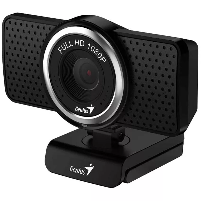 Webcam Genius ECam 8000, Grabar en Full HD 1080p, Giro 360 y tripode - 32200001406