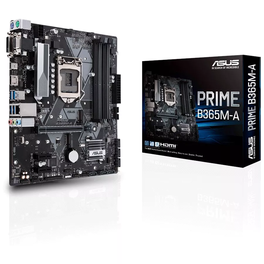 Tarjeta Madre Prime B365M-A DDR4 VGA HDMI  pn  PRIMEB365M-A