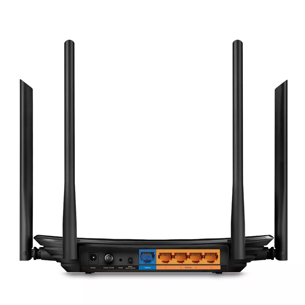 Router Gigabit Inalámbrico TP-Link Archer C6 MU-MIMO de Banda Dual AC1200, 4 Antenas - ARCHERC6