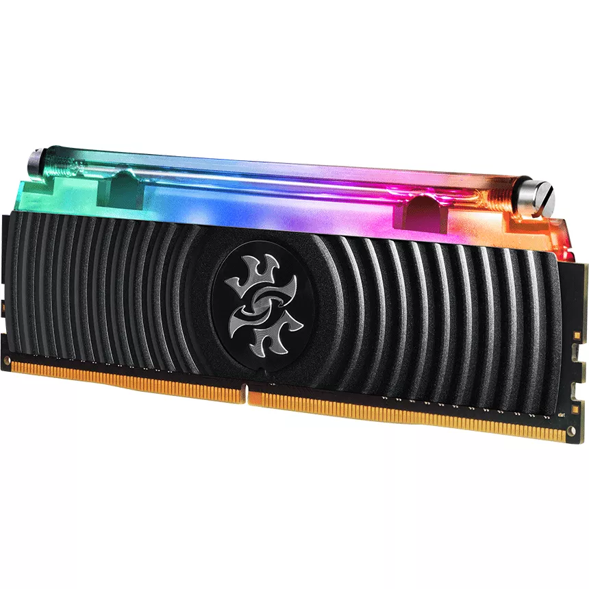 DIMM 8GB DDR4 3200MHz XPG Spectrix D80, BLACK LIQUID COOLING, Memoria ADATA, PC4-25600 , CL16, - AX4U320038G16A-SB80