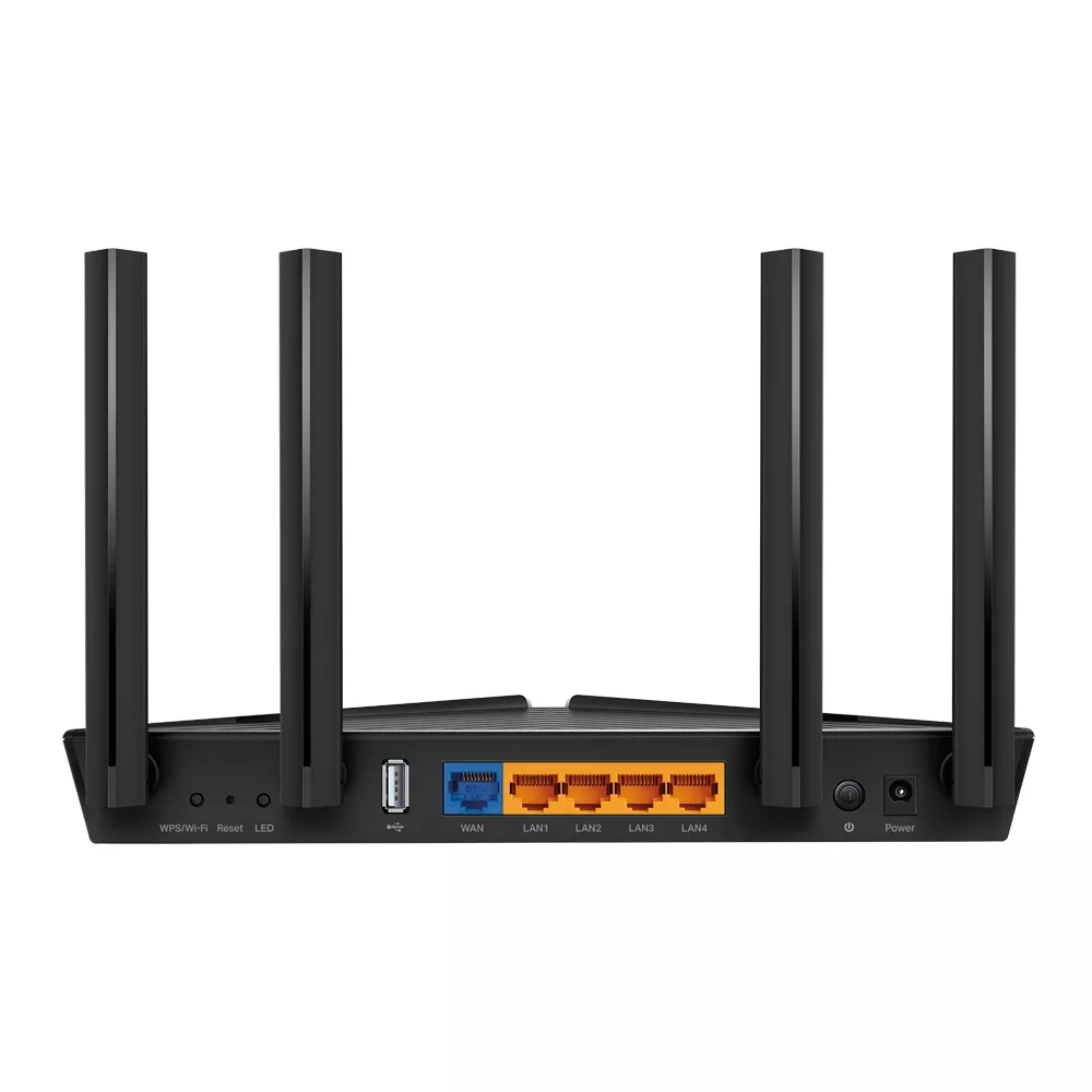 Router TP-Link Archer AX1800, WiFi 6 de doble banda, Procesador Quad-Core, Amplia cobertura  - Archer AX20