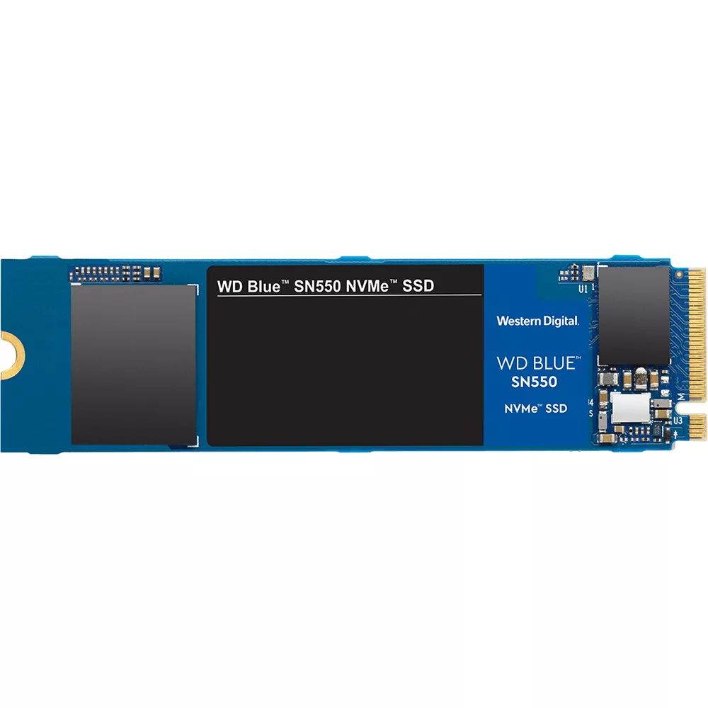 1TB SSD WD Blue™ SN550 NVMe™, PCIe Gen 3, Lectura 2400MB/s, Escritura 950MB/s - WDS100T2B0C