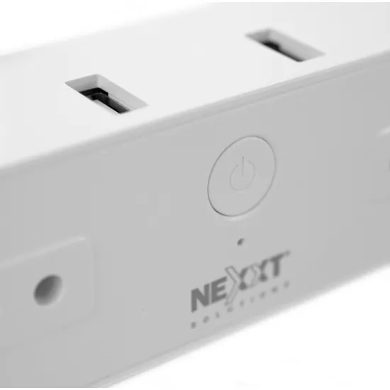 Enchufe inteligente WiFi 220V, Protector de sobretensión, 2 tomas, 2 USB para carga (Domotica) - NHP-D720