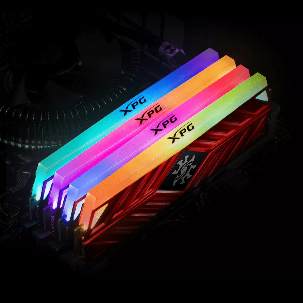 DIMM 8GB DDR4 3200MHz Memoria Ram XPG Spectrix RGB D41, DIMM, Black  - AX4U320038G16A-ST41