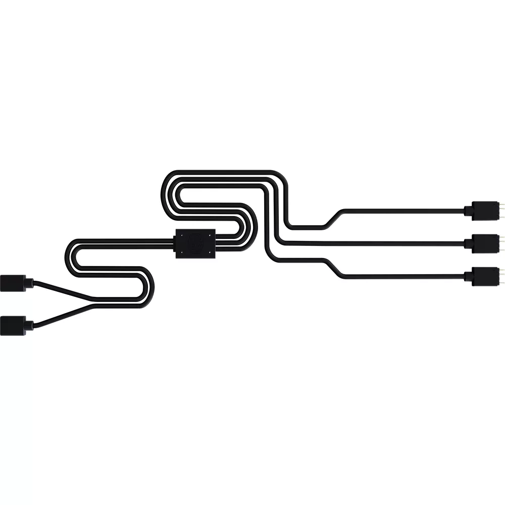 Cable Splitter Cooler Master 1-to-3 ARGB Trident Fan - MFX-AWHN-3NNN1-R1