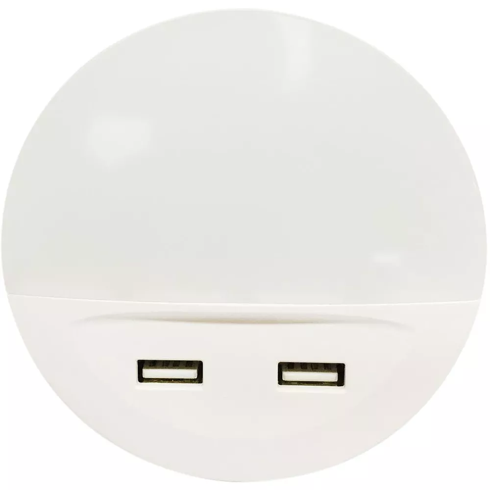 Luz interior Nocturna con 2 puerto USB (107385) - UD-ENER18
